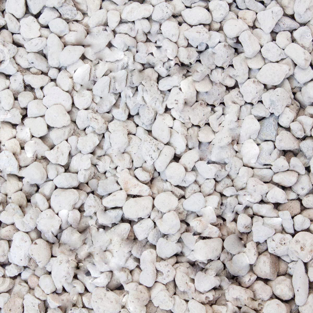Tepezil granular blanco – mineral volcánico natural
